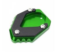Side Stand Plate Motorcycle Kickstand Plate Pad For Kawasaki ZX4R ZX4RR 2023 2024 Side Stand Extension Pad Support Plate Enlarged Foot Pad Enlarge Pad(GREEN)