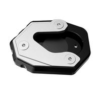 Side Stand Plate Motorcycle Side Stand Foot For KAWASAKI For VERSYS X300 For Versys1000/SE For Versys 300 For Versys X250 Extension Pad Kickstand Pad Extender(Silver)