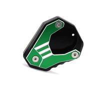 Side Stand Plate Motorcycle Side Stand Foot For KAWASAKI For Versys650 2010-2024 Enlarger Stand Extension Kickstand Pad Support Plate Enlarge Pad(GREEN)