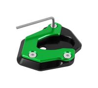 Side Stand Plate Motorcycle Side Stand Foot For Kawasaki For Z650 For Z900 For Z900RS 2017-2024 Enlarged Extension Pad Support Plate Enlarge Pad(GREEN)