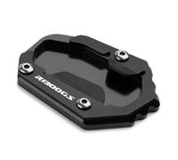 Side Stand Plate Motorcycle Side Stand Pad For BMW R1300GS Adventure ADV 2023-2024 Kickstand Extension Enlarger Support Plate Anti-Skid Pad Enlarge Pad(BLACK)