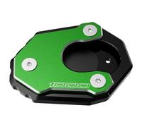 Side Stand Plate Motorcycle Side Stand Pad For Kawasaki For Z1000 For Z1000R For Z1000SX For NINJA1000 2010-2025 Kickstand Extension Pad Enlarge Pad(Green1)