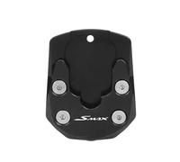 Side Stand Plate Pad Motorcycle CNC Kickstand Foot Side Stand Extension Pad Support Plate Enlarge For SMAX 155 For CYGNUS GTR RAY125 BWS