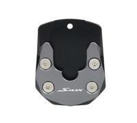 Side Stand Plate Pad Motorcycle CNC Kickstand Foot Side Stand Extension Pad Support Plate Enlarge For SMAX 155 For CYGNUS GTR RAY125 BWS