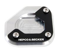 Side Stand Plate Silver/Black for BMW F 800 GS Adventure (2013-2018)