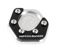 Side Stand Plate Silver/Black for KTM 690 Duke/R (2012-2015)