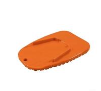 Side Stand Puck for Motorcycles Robust ABS Foot Pad Enlarged for surface for Sandy Gravelly Roads Easy Mounting Black Red Orange Blue(orange)