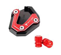 Side Stand Puck For MT-10 FZ10 2016-2021 2023 2024 For MT10 SP Motorcycle Accessories CNC Tire Valve Caps Kickstand Side Stand Extension Pad