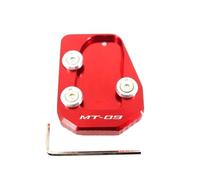 Side stand stand extender foot Motorcycle Foot Side Stand Pad Plate Kickstand Enlarger Support Extension For MT-09 For TRACER XSR 900 SPORT FZ09 2013-2016