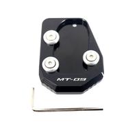Side stand stand extender foot Motorcycle Foot Side Stand Pad Plate Kickstand Enlarger Support Extension For MT-09 For TRACER XSR 900 SPORT FZ09 2013-2016