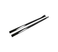 Side Step Skirt Car Side Skirts Extension Splitters Body Kit Replacement Spare Parts Accessories Car Body Styling Side Skirt(Black)