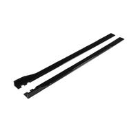 Side Steps 2M / 78.7" Side Skirt Extension Winglet Splitter Apron Body Kit Universal Car Accessories For E90 E92 E93 325i 335i(Black)