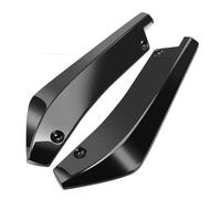 Side Steps 40cm Rear Bumper Lip Diffuser Splitter Canard Spoiler Car Accessories For A3 B6 B8 B5 B9 A6 C5 C6 C7 A5 Q5 Q7 8P 8V 8L(Black)
