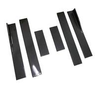 Side Steps 78.7" 86.6" For VW For Golf MK5 MK6 GTD GTI TDI TSI GTI MK7 CC Side Skirt Extension Splitter Apron Winglet Cover(78.7in Carbon Look)