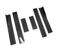 Side Steps 78.7"/86.6" Universal Side Skirts Rocker Splitter Diffuser Winglet Wing For FOCUS(78.7in Carbon Look)