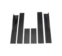 Side Steps 78.7"/86.6" Universal Side Skirts Rocker Splitter Diffuser Winglet Wing For FOCUS(86.6in Black)