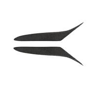 Side Steps Car Head Light Eyebrow Eyelid Trim Cover For Mazda RX8 Coupe 2004 2005 2006 2007 2008(Carbon fiber)