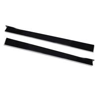 Side Steps For VW For Golf MK6 MK7 GTI For Jetta 2015-2021 78.7" Side Skirt Spoiler Lip Rocker Panel Body Kit Winglet Lip(Black)