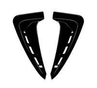 Side Steps For X5 F15 MSport 2014 2015 2016 2017 2018 Fender Side Air Vent Trim Cover Shark Side Grille Decoration Sticker(Glossy black)