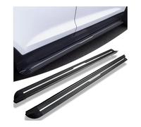 Side Steps Running Boards for Ford Everest 2024-2025 | 2PCS Black with Silver Trim Nerf Bars | Off-Road Style Anti-Slip Pedal & Rocker Guard