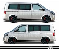 Side Stripes for SWB Transporter T5 T6 Stickers Decals Vinyl grahics