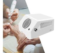 Side Suction Nail Dust Collector Filter,With Nail Drill, Electric Dust Collector Nail Tech,800-4000 Rpm/Min Adjustable,For Home And Salon