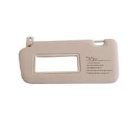 Side Sun Visor For Kia For Cerato Car Visor Interior Sun Visor With Mirror Front Visor Assembly Car Accessory Car Interior Sun Visor(Beige Left side)