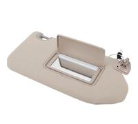 Side Sun Visor For Nissan For Pathfinder R52 2013-2017 Wired Lighted Mirror Plug Play Wiring Accessories Beige Sun Visor Sun Visor Cover Assy(1Pc Right)