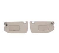 Side Sun Visor For Nissan For Pathfinder R52 2013-2017 Wired Lighted Mirror Plug Play Wiring Accessories Beige Sun Visor Sun Visor Cover Assy(2Pc)