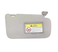 Side Sun Visor For Nissan For Sentra 2013-2018 Front Shade Sunshield Interior Assembly Car Sun Visor With Makeup Mirror Sun Visor Cover Assy(Gray Right)