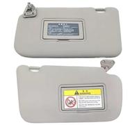 Side Sun Visor For Nissan For Sentra For Sylphy 2012 2013 2014 2015 2016 2017 2018 Interior Sunvisor With Mirror Front Visor Assembly Sun Visor Cover Assy(Left and Right 2pcs)