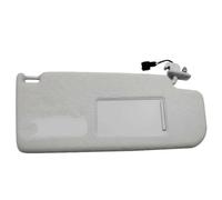 Side Sun Visor For VW For Polo 2011 2012 2013 2014 2015 2016 2017 MK5 6R 6C Sedan Hatchback Interior Sunvisor With Mirror Front Visor Assembly Car Inner Sun Visor(Right side grey)