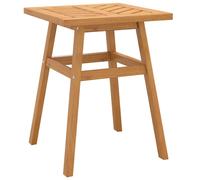vidaXL Side Table 45x45x60 cm - Solid Acacia Wood, Outdoor Garden, Brown