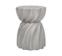 Beliani Side Table Algua 35 Cm 35 Cm Grey