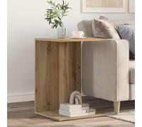 Side table Artisan oak 45x40x62.5cm Engineered wood Modern compact living room