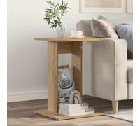 vidaXL Side Table Artisan Oak 45 x 40 x 62.5 cm Engineered Wood
