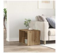 Side Table Artisan Oak 59x36x38 cm Engineered Wood Modern Living Room Compact.