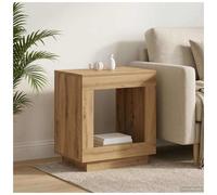 Side table Artisan Oak 60x40x65cm Engineered Wood Rectangular Modern Indoor Easy