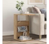 vidaXL Side Table Artisan Oak 40 x 35 x 60.5 cm Engineered Wood