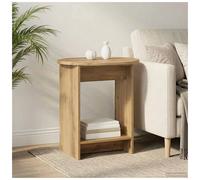 Side Table Artisan Oak Engineered Wood 50x39.5x55 cm Modern Bedside Compact Slim