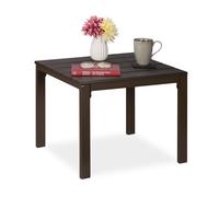 Side Table Balcony Patio Garden Outdoors Drink Weatherproof Small 39x52x48cm