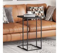 Side Table | Black | Engineered Wood | Small | Durable | Side Table