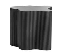 Beliani Side Table Perry Black