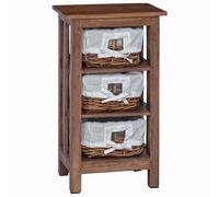 Side Table Brown Solid Mahogany wood Indoor Furniture Home Decor Rustic vidaXL