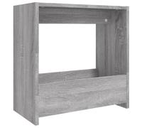 Vidaxl Side Table Grey Sonoma 50X26X50 Cm Engineered Wood