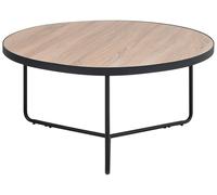 Side Table Coffee Table MDF Light Wood MELODY