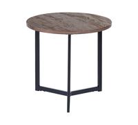 Beliani Side Table TIPPO Dark Brown