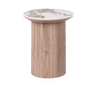 Side Table DORA Ceramic Brown