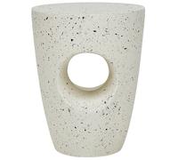 Beliani Side Table EDOLO Off-White, White