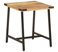 Side Table End Coffee Tea Sofa Solid Wood Mango and Iron vidaXL
